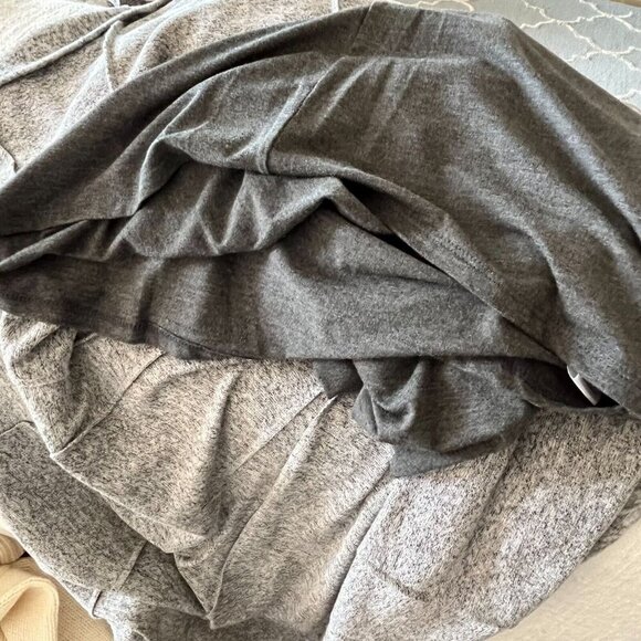 Dolan Left Coast Piper Flare Dress Heather Gray Long Sleeve Size XL‎ - Picture 10 of 12